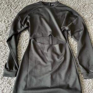 SHEIN Black Bodycon Dress